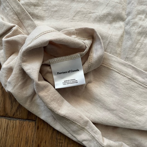 NWT Province of Canada Monday Tee - Leslieville Design in Taupe - Picture 6 of 6